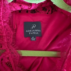 Lace mid dress Adrianna Papell size 8p